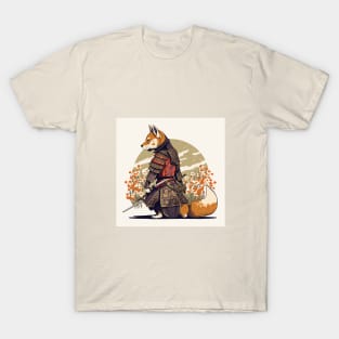 shiba inu samurai T-Shirt